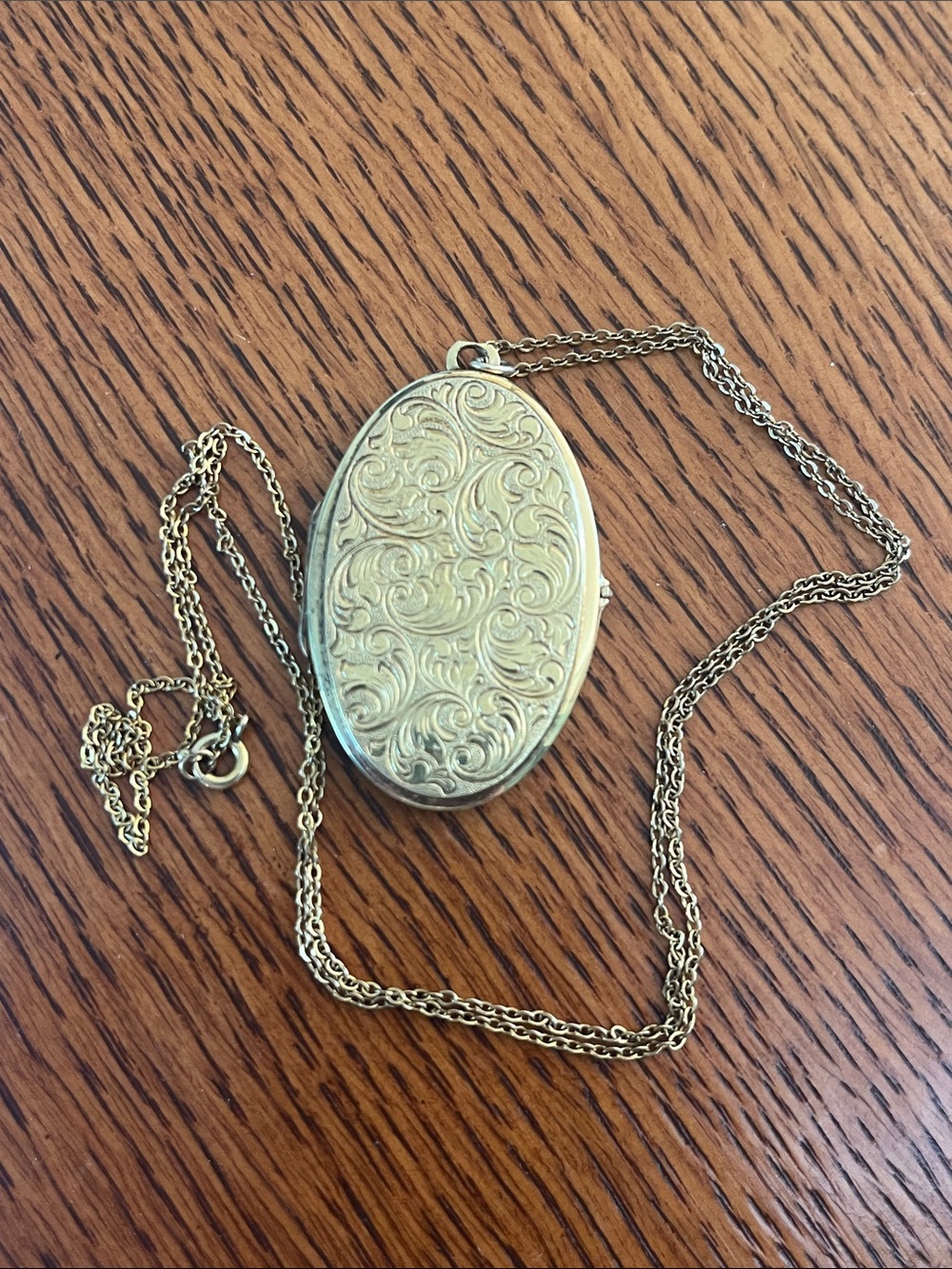 Vintage Scrollwork Locket